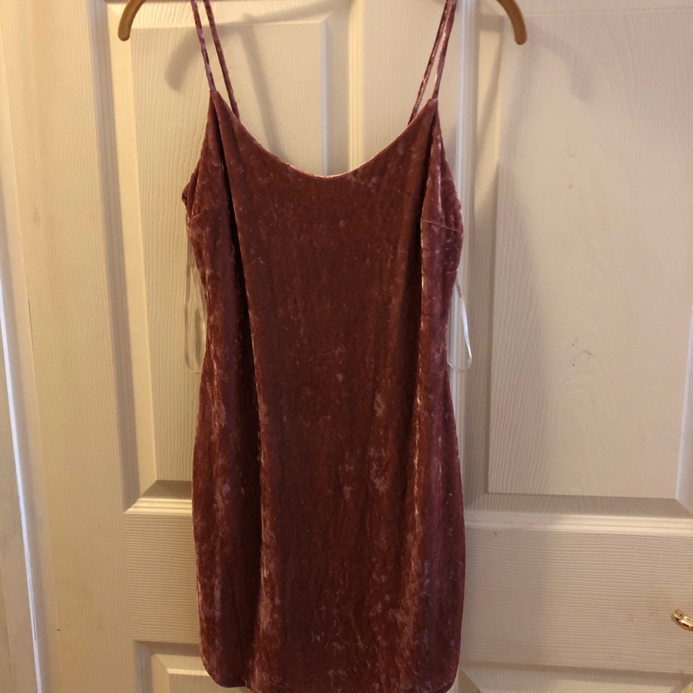 Burnt orange dress